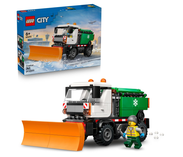 LEGO CITY 60490 Pług śnieżny - 1473509 - zdjęcie 2